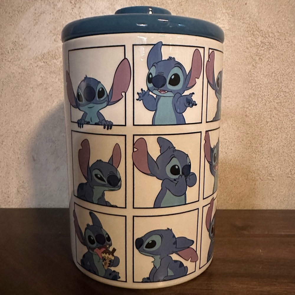 COPY - 💙🍪Disney Stitch Ceramic Canister🍪💙